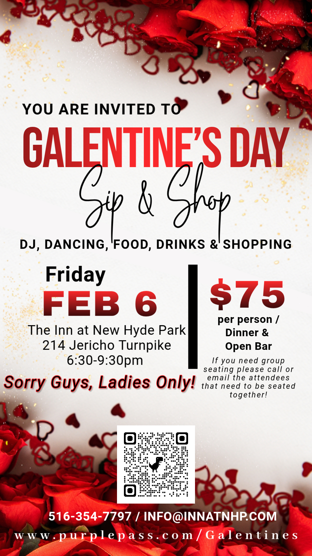 Galentine’s Day Sip & Shop