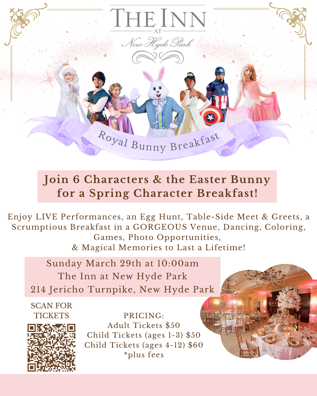 Spring Character Breakfast