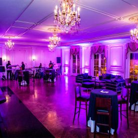 After party set up in our conservatory room