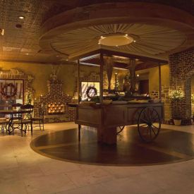 Tuscany Ballroom Wagon Display