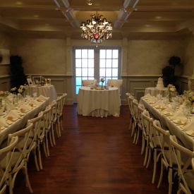 Wedding set up in Savannah