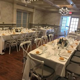 Tables in the Savannah Room