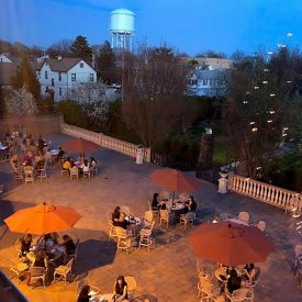 outdoor patio for corporate events and networking