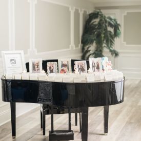 Piano in the Anthonian Rose Room